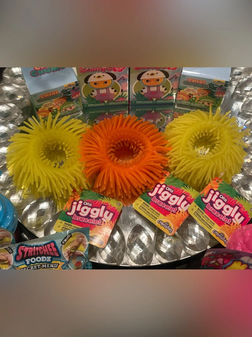 ORB Jiggly Bracelet Set of 3 Sensory Fidget Stress Toy NEW NWT Squishy Authentic